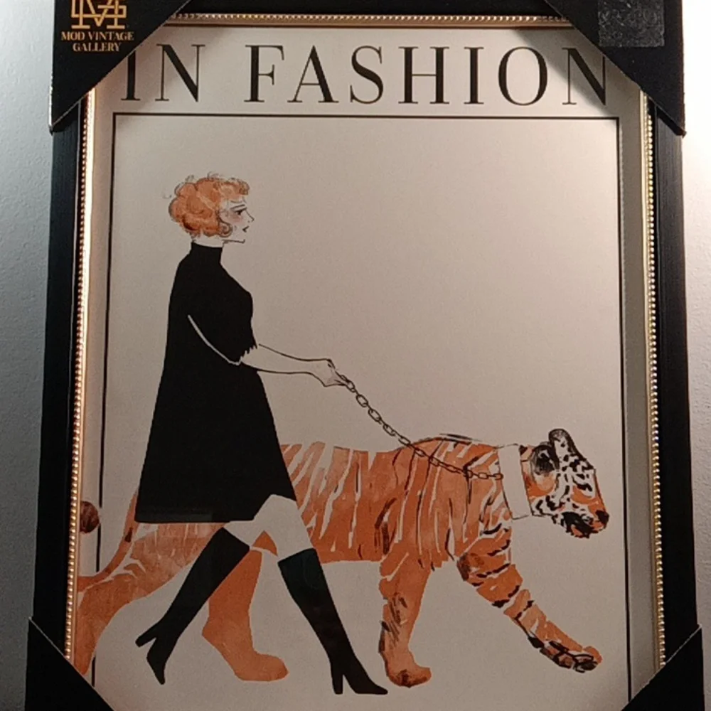 IN FASHION  Lux Wall Art